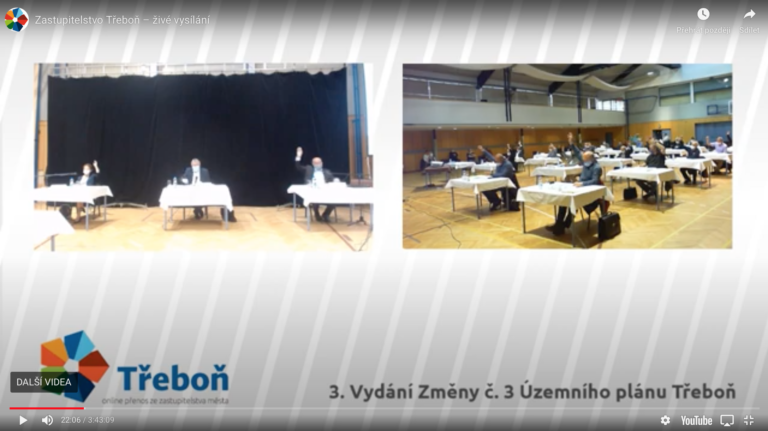 Report ze zastupitelstva ze dne 27.4. 2020