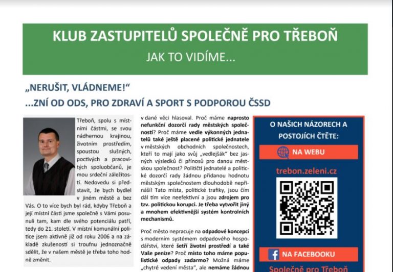 Přečtěte si naše noviny!